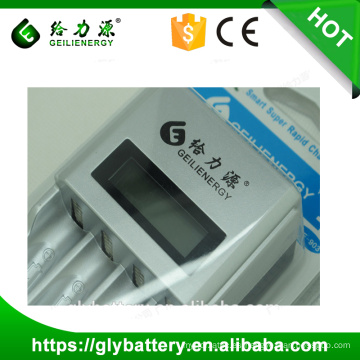 alibaba china GLE-903 LCD Super rápido cargador de batería recargable externo